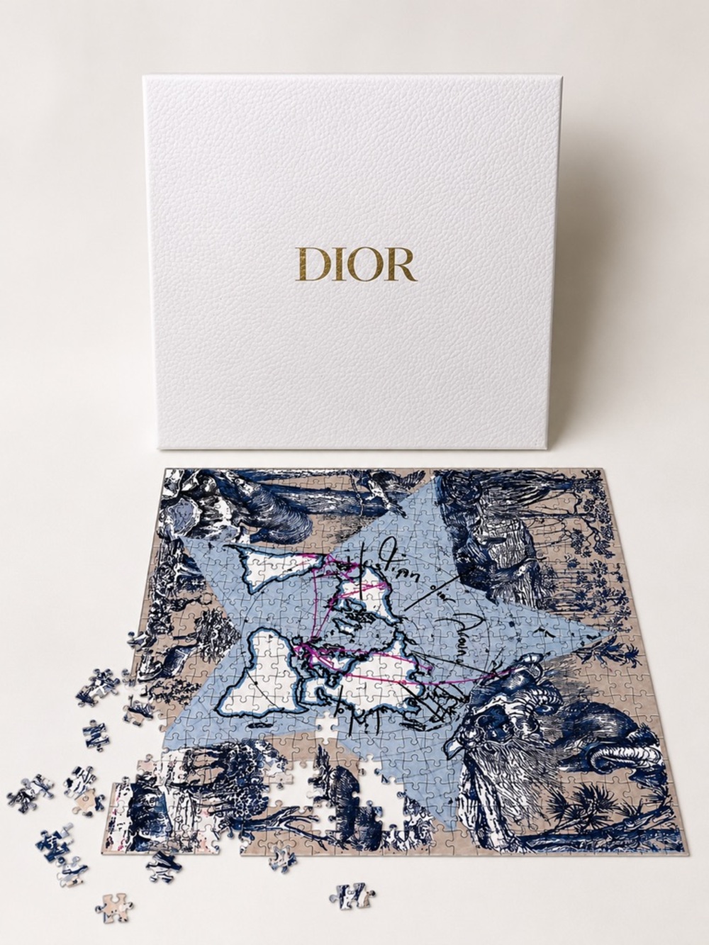 DIOR Around the World Jigsaw Puzzle